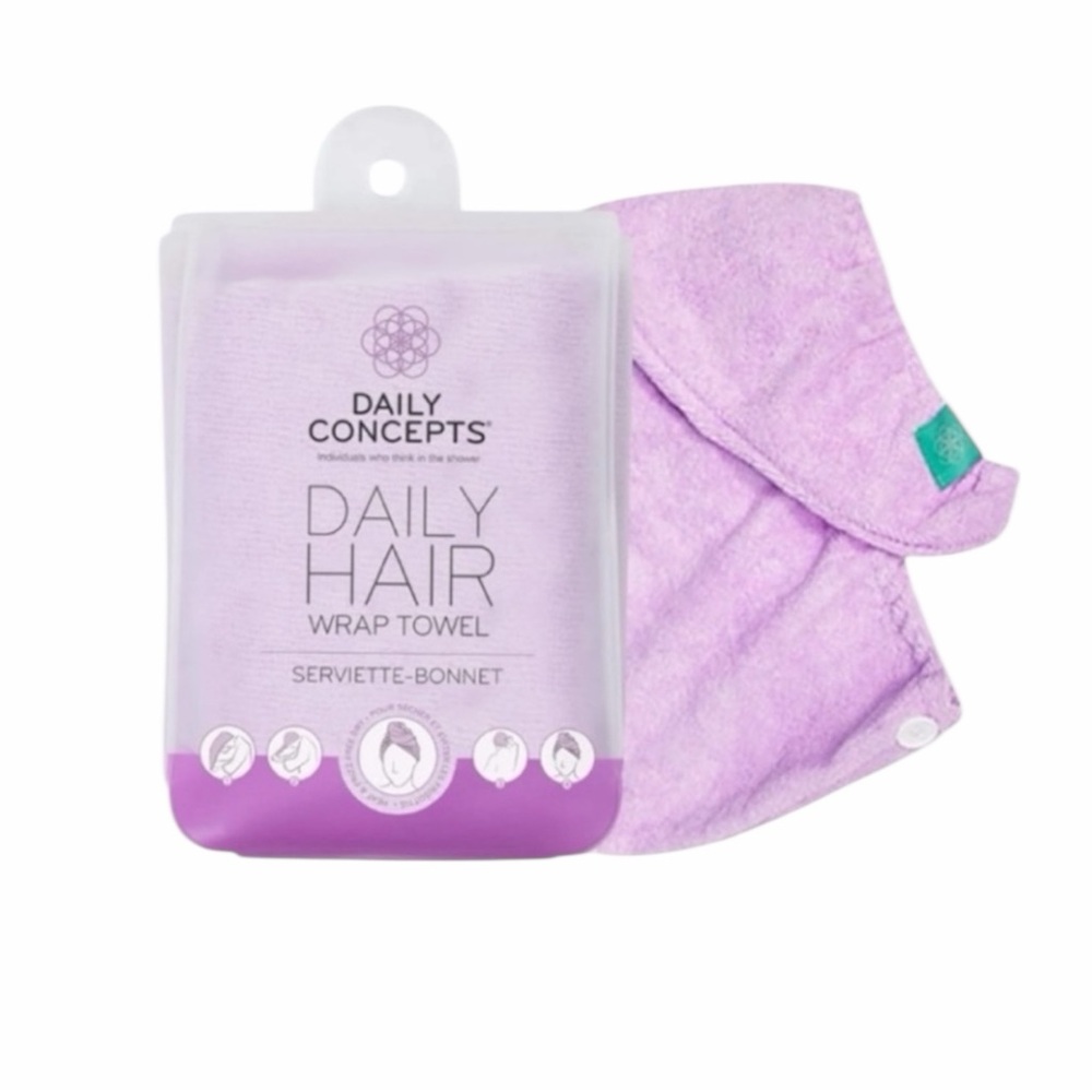 Daily Concepts Daily Hair Towel Wrap New In Package